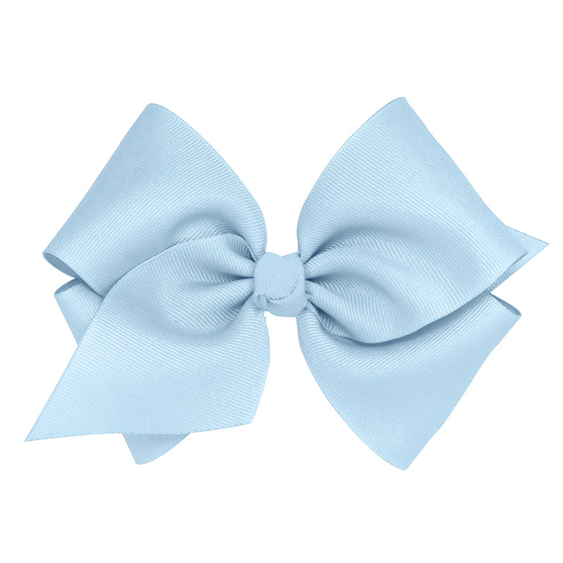 Mini King Light Blue Bow w/ Knot Wrap
