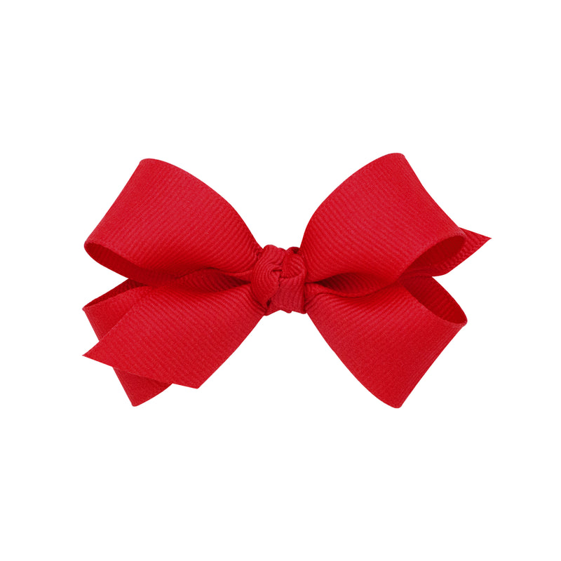 Mini Red Bow w/ Knot Wrap