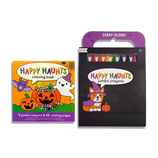 Carry Along: Coloring Book Set - Happy Haunts (10 Pc Set) - J.A. Whitney