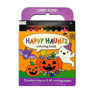 Carry Along: Coloring Book Set - Happy Haunts (10 Pc Set) - J.A. Whitney