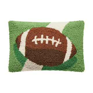 Football on a Field 8X12" Pillow - J.A. Whitney