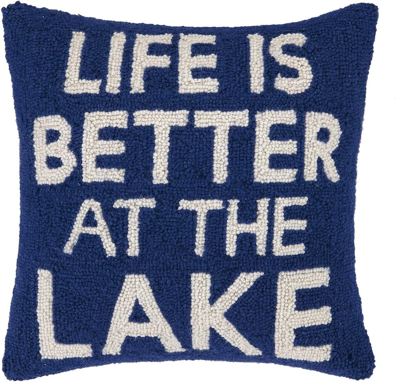 Life is Better at the Lake 16"X16" Pillow
