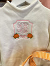 White Zip Back Hoodie w/Raglan Sleeve  - Personalization Included