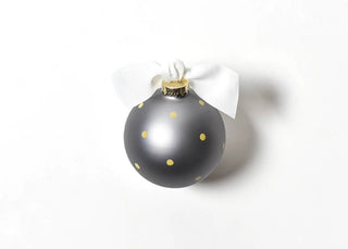 Neutral Cross Glass Ornament - Personalization Included - J.A. Whitney