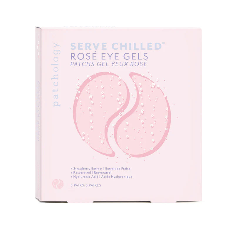 Serve Chilled Rose Eye Gel - 5 Pairs
