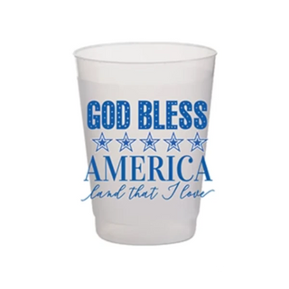 God Bless America Frost Flex Cups