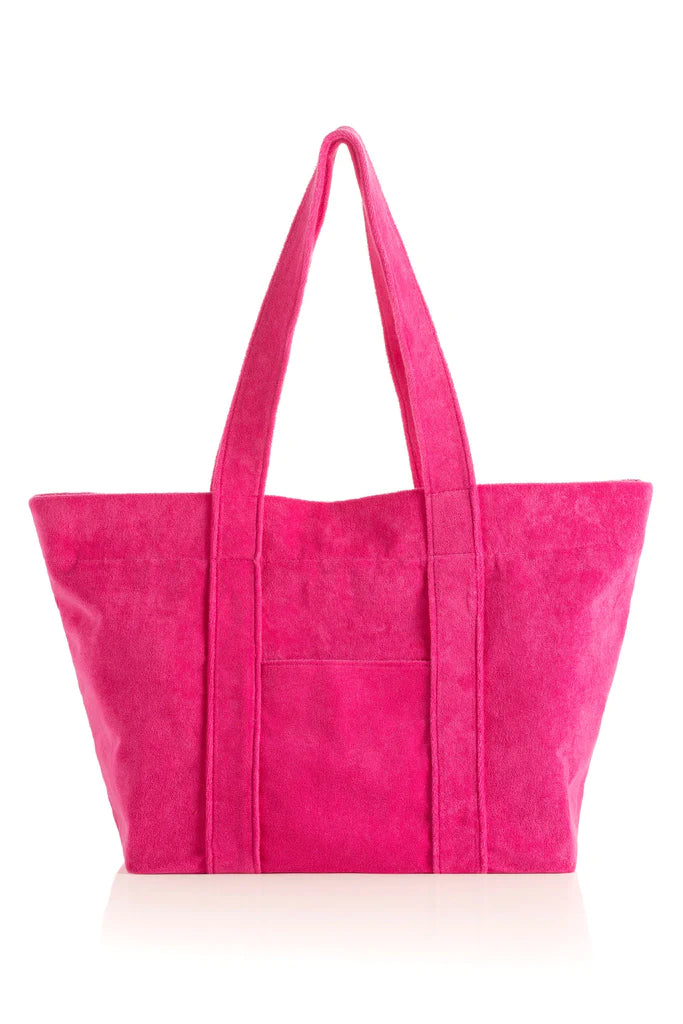 Fuchsia Terry Tote - Personalization Included