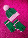 Green Touchscreen Gloves