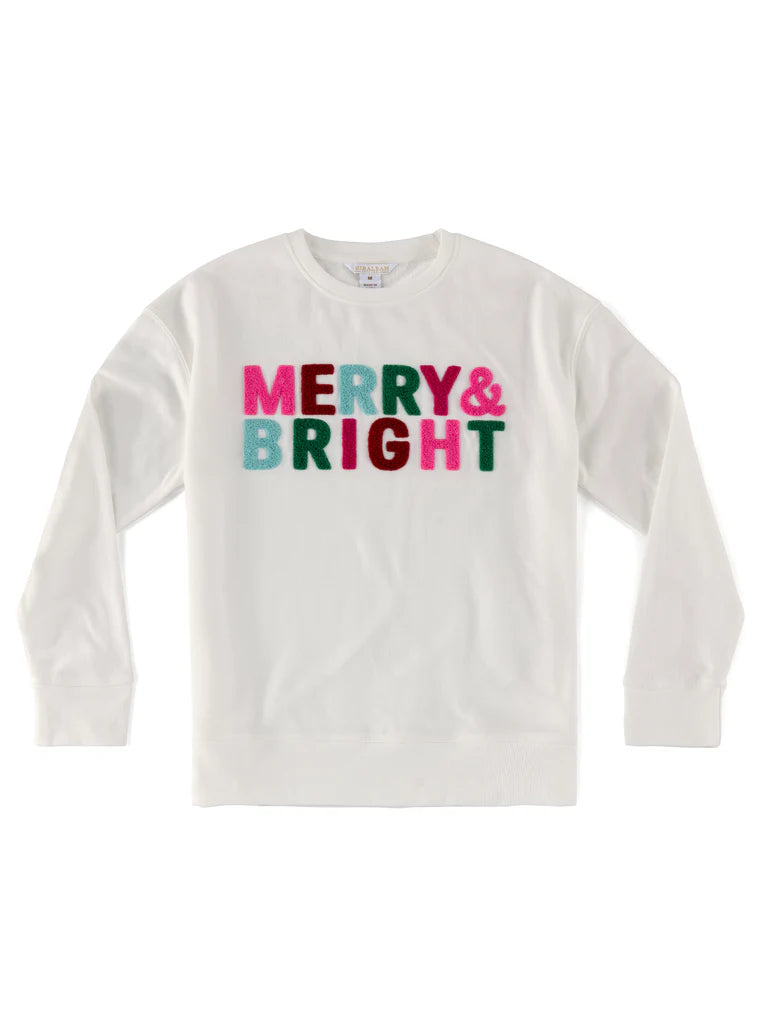 Merry & Bright Holiday Sweatshirt