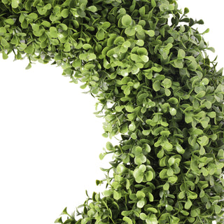 19" Boxwood Wreath UV EverLux