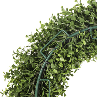 19" Boxwood Wreath UV EverLux