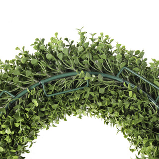 19" Boxwood Wreath UV EverLux