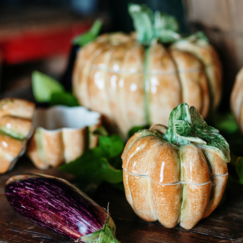 Small Covered Pumpkin