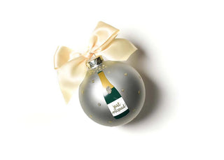 Just Married Champagne Glass Ornament - Personalization Included - J.A. Whitney