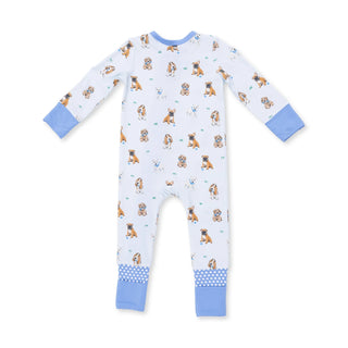 Bestie Dogs Blue - Convertible Romper