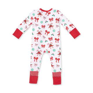 Bows & Candy Canes - Convertible Romper