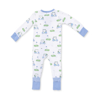 Golf Carts Blue - Convertible Romper