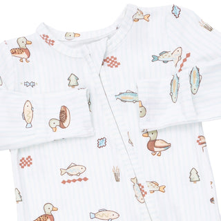Lake Cuties - 2 Way Zipper Footie