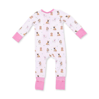 Bestie Dogs Pink - Convertible Romper