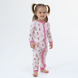 Bestie Dogs Pink - Convertible Romper