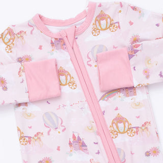 Princess Unicorns & Castle - Convertible Romper