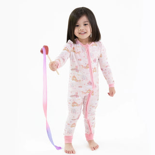 Princess Unicorns & Castle - Convertible Romper