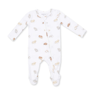 Puppy Snuggle Club - 2 Way Zipper Footie