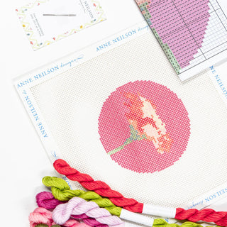 Praise Floral Beginner Needlepoint Kit