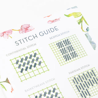 Praise Floral Beginner Needlepoint Kit