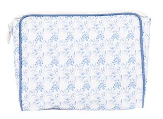 Small Navy Floral Go Bag (Personalization Included) - J.A. Whitney