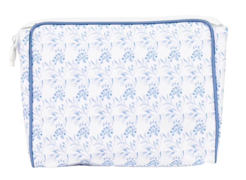 Large Navy Floral Go Bag (Personalization Included)