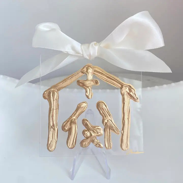 Nativity Acrylic Ornament