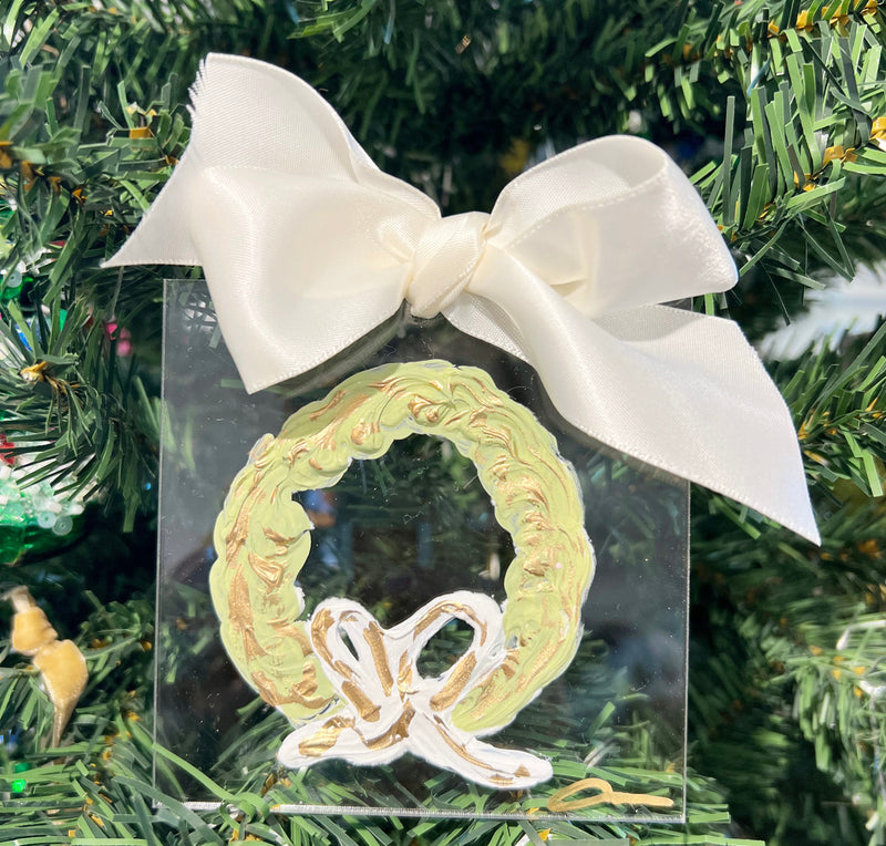 Wreath Acrylic Ornament