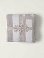 CozyChic American Flag Blanket - Stone / Pearl