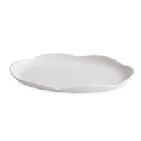 Vida Amelia Large Platter - White - J.A. Whitney
