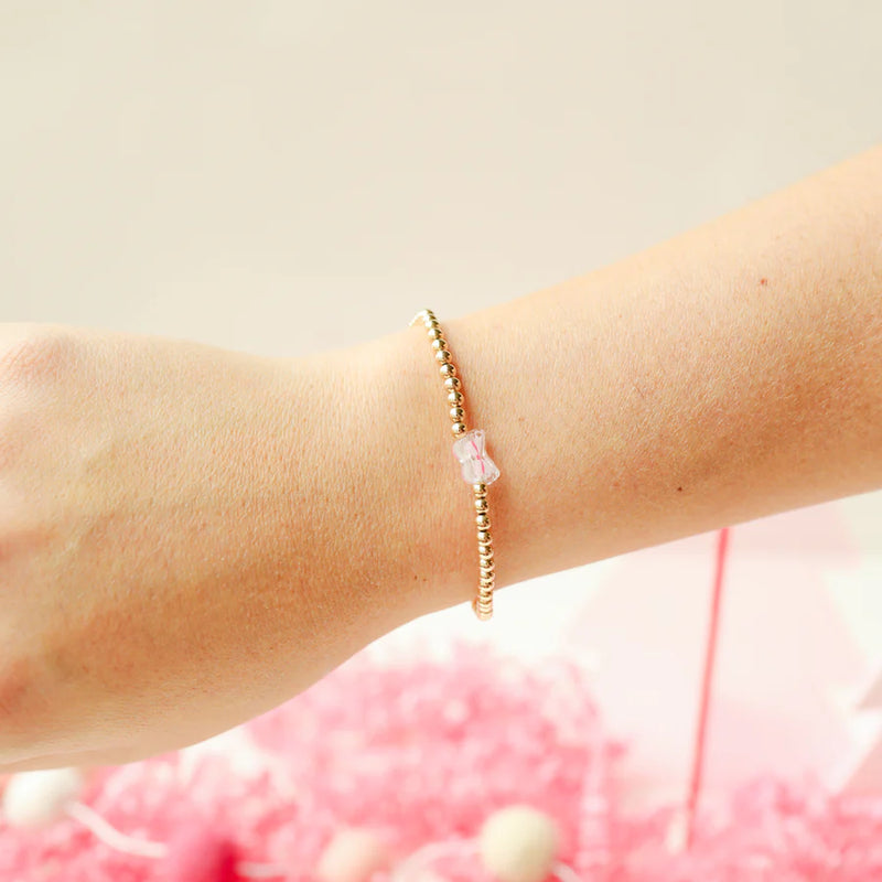 Bow Bead Bracelet