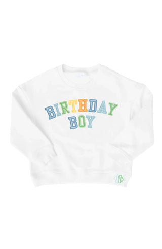 Birthday Boy Sweatshirt by Bits & Bows