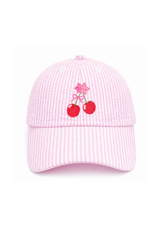 Cherry Azalea Bow Baseball Hat - J.A. Whitney
