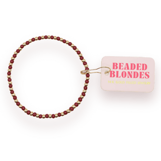 Maroon Demi Bracelet - J.A. Whitney