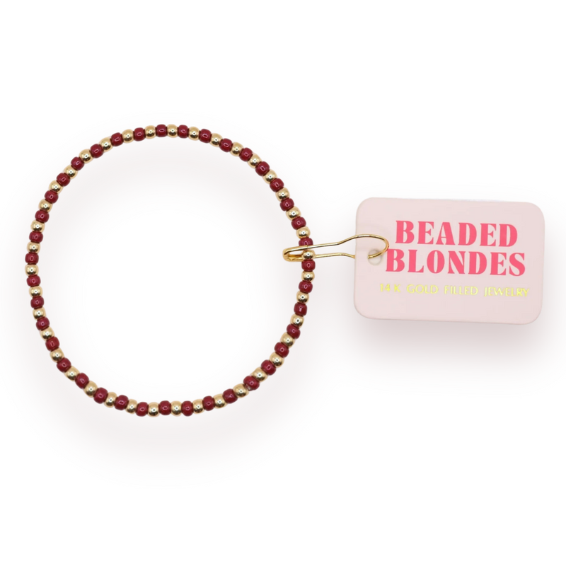 Maroon Demi Bracelet