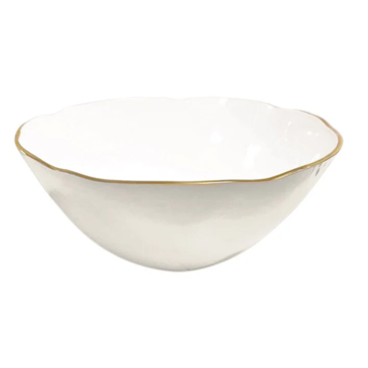 Encanto Demeter Large Bowl - Cream & White