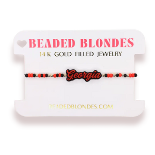 Georgia Word Bracelet