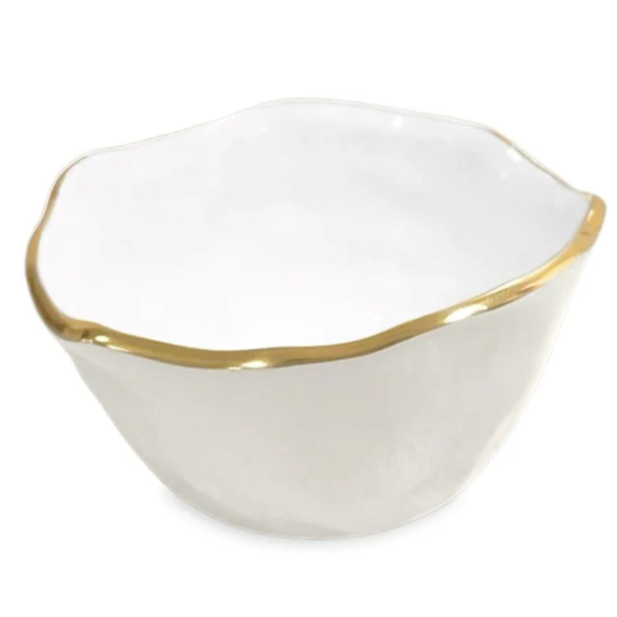 Encanto Osaka Small Bowl - Cream & White