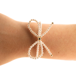 Pearl Bow Bracelet