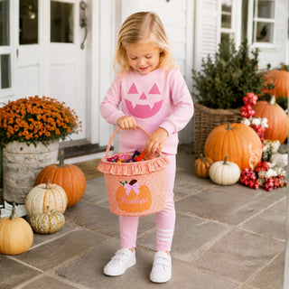Pink Jack-O-Lantern Sweatshirt