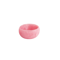 Resin Sorbet Mini Round Bowl - Raspberry