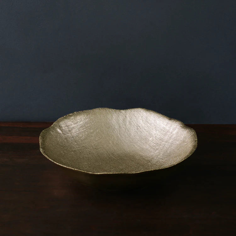 Sierra Modern Fina Large Bowl - Gold