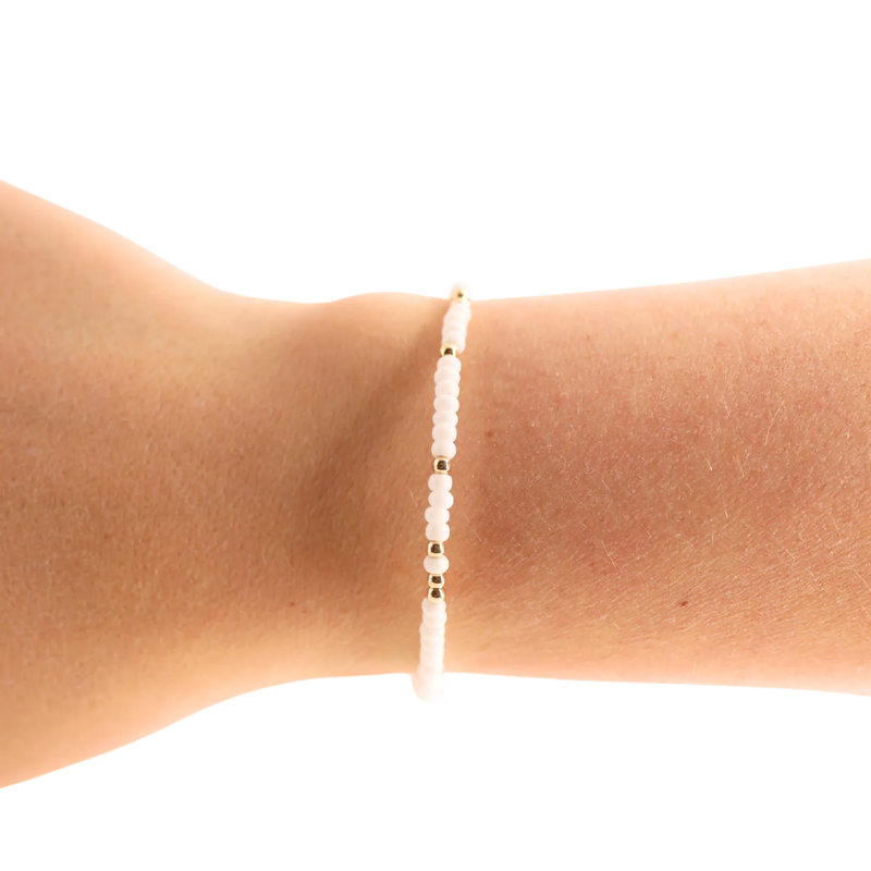 White Sprinkle Bracelet