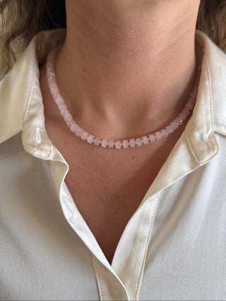 Pink Gemstone Necklace