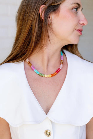Sugarplum Multicolor Gemstone Necklace